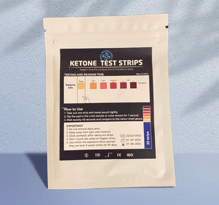 20 Count Urine Ketone Test Strips