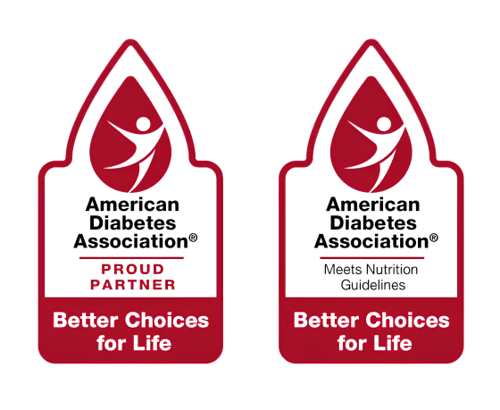 Approved by the American Diabetes Association Better Choices for Life Program.